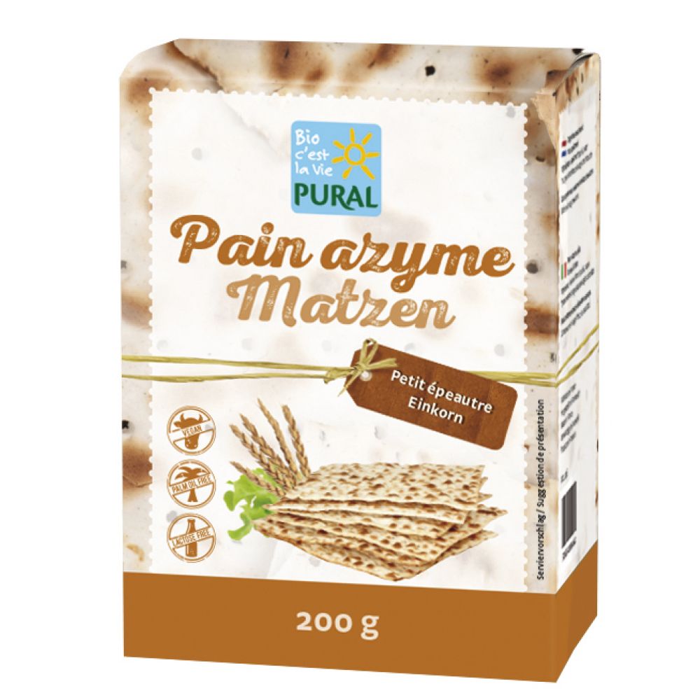 PAIN AZYME PETIT EPEAUTRE 200g