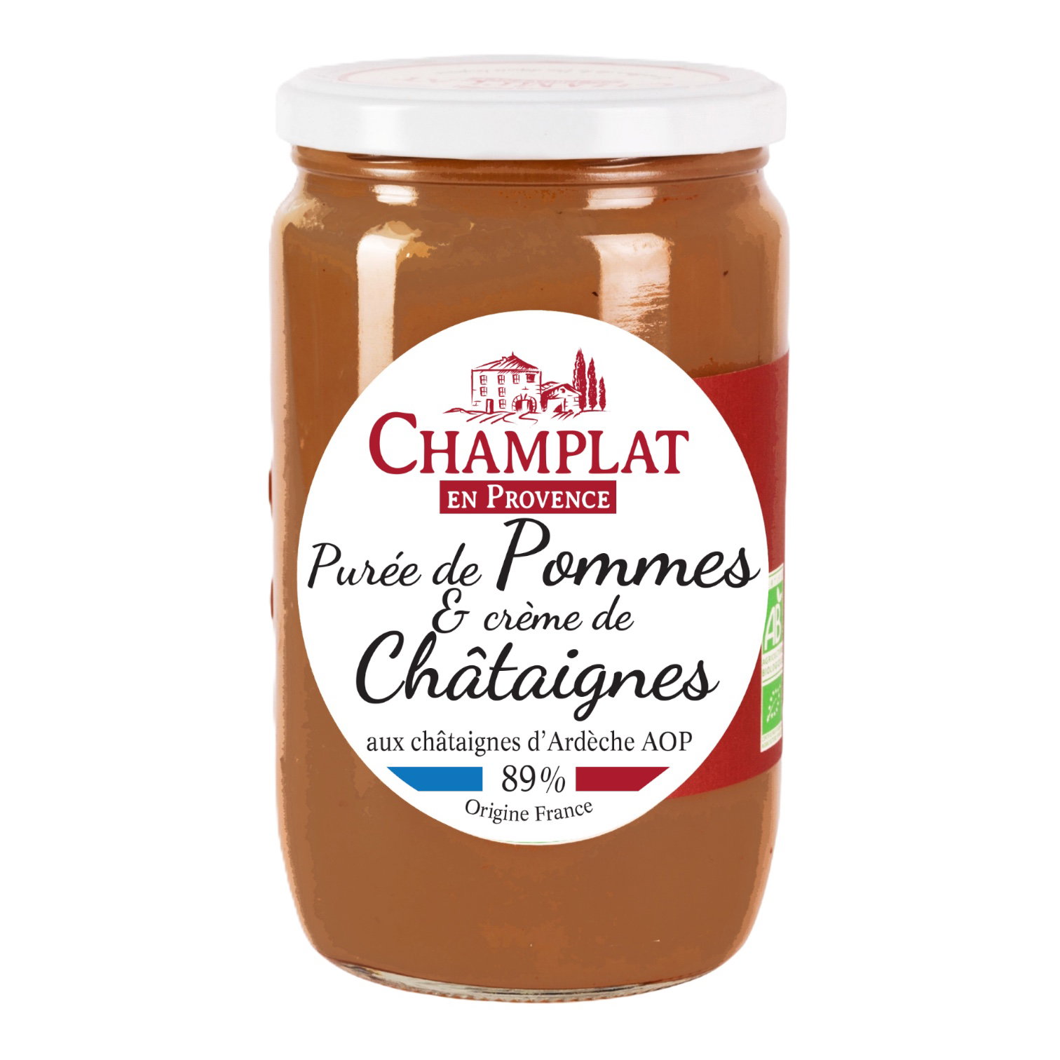 PUREE POMMES CHATAIGNE 630g