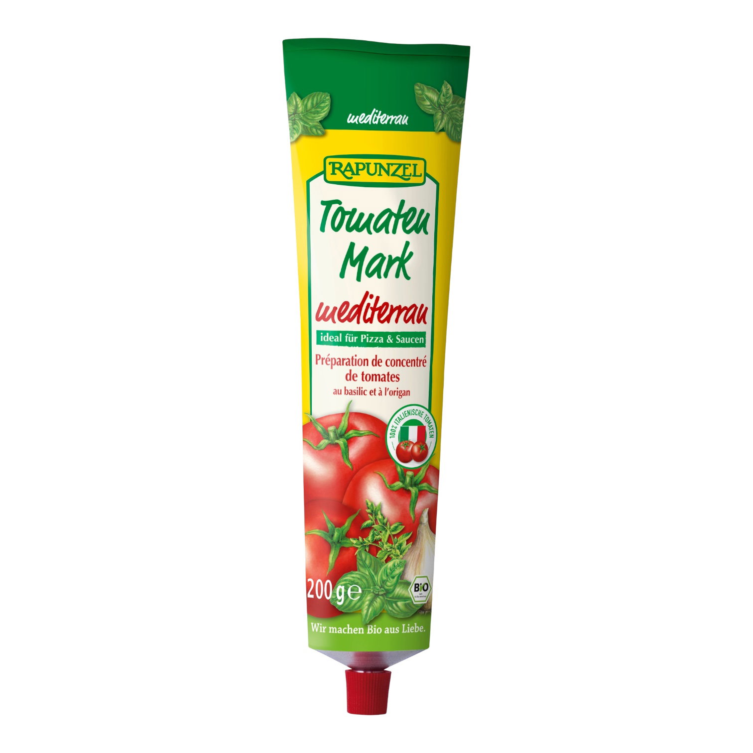 CONCENTRE TOMATE BASILIC ORIGAN TUBE 200G