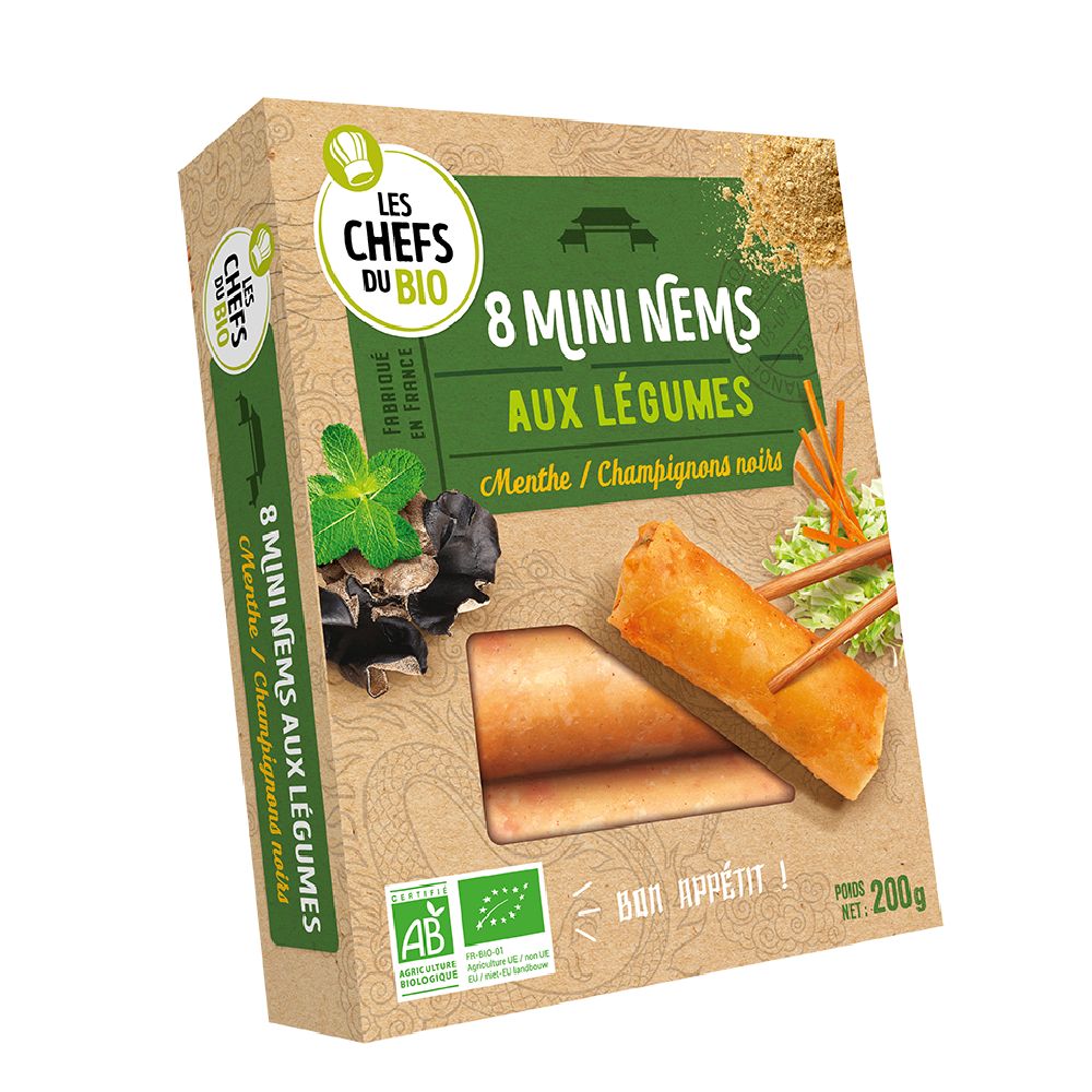 MINI NEMS VEGETARIENS 200G
