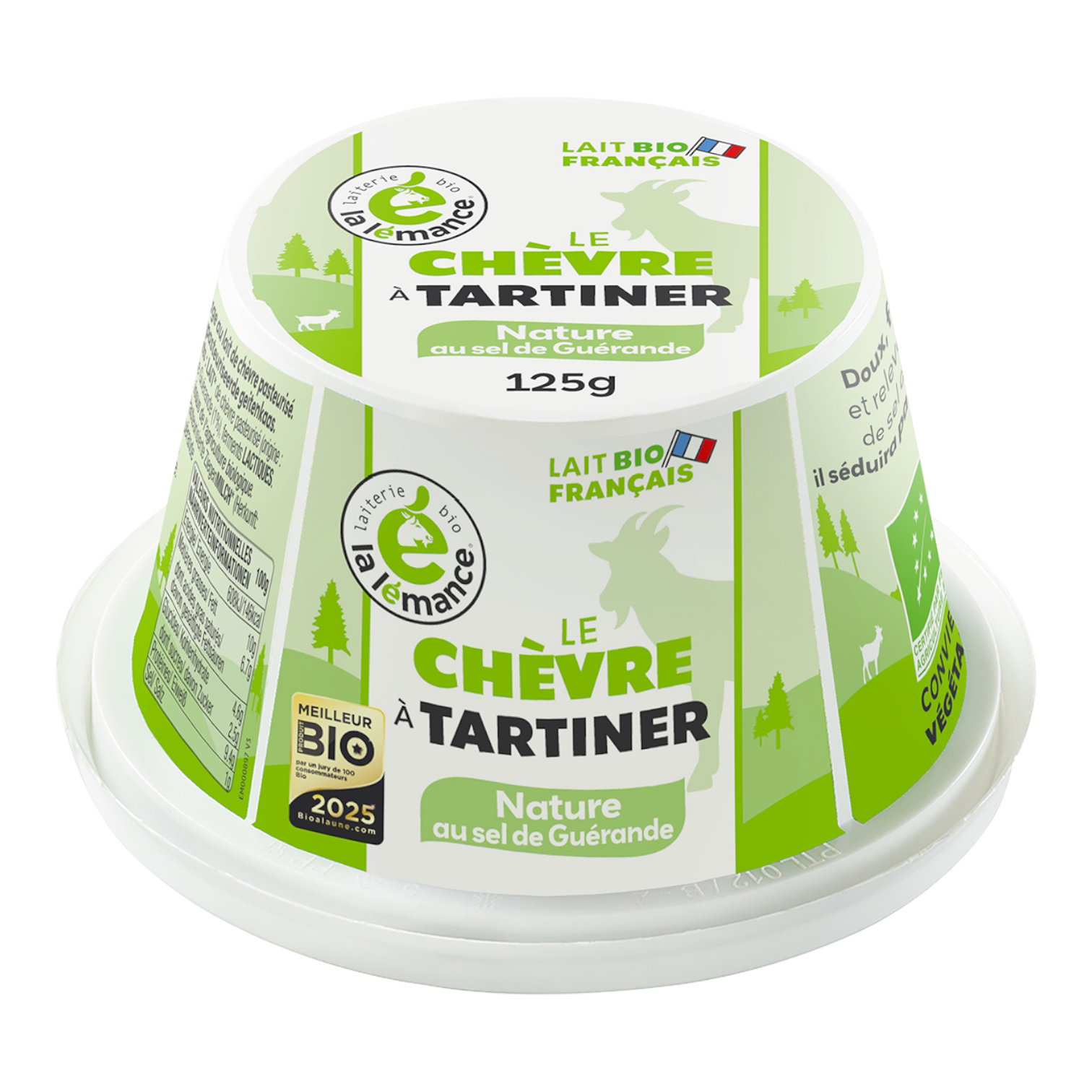 CHEVRE A TARTINER 125G