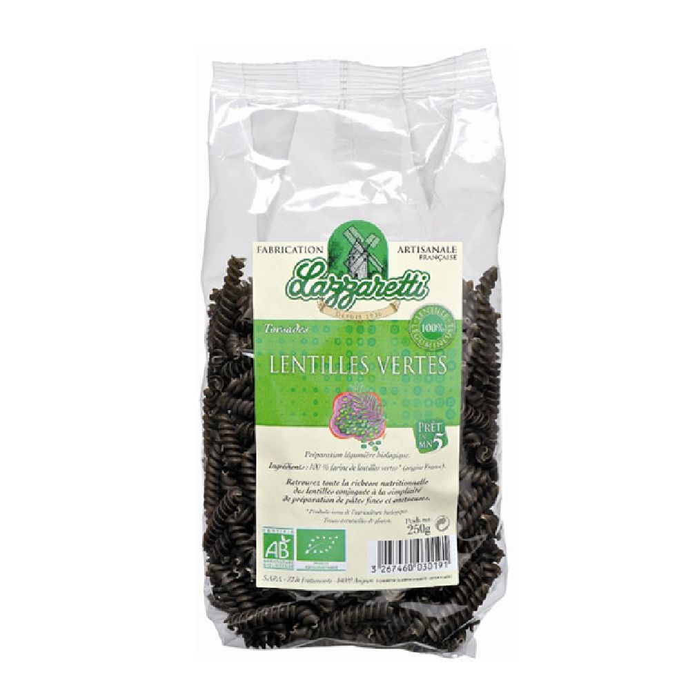 TORSADE LENTILLES VERTES 250G