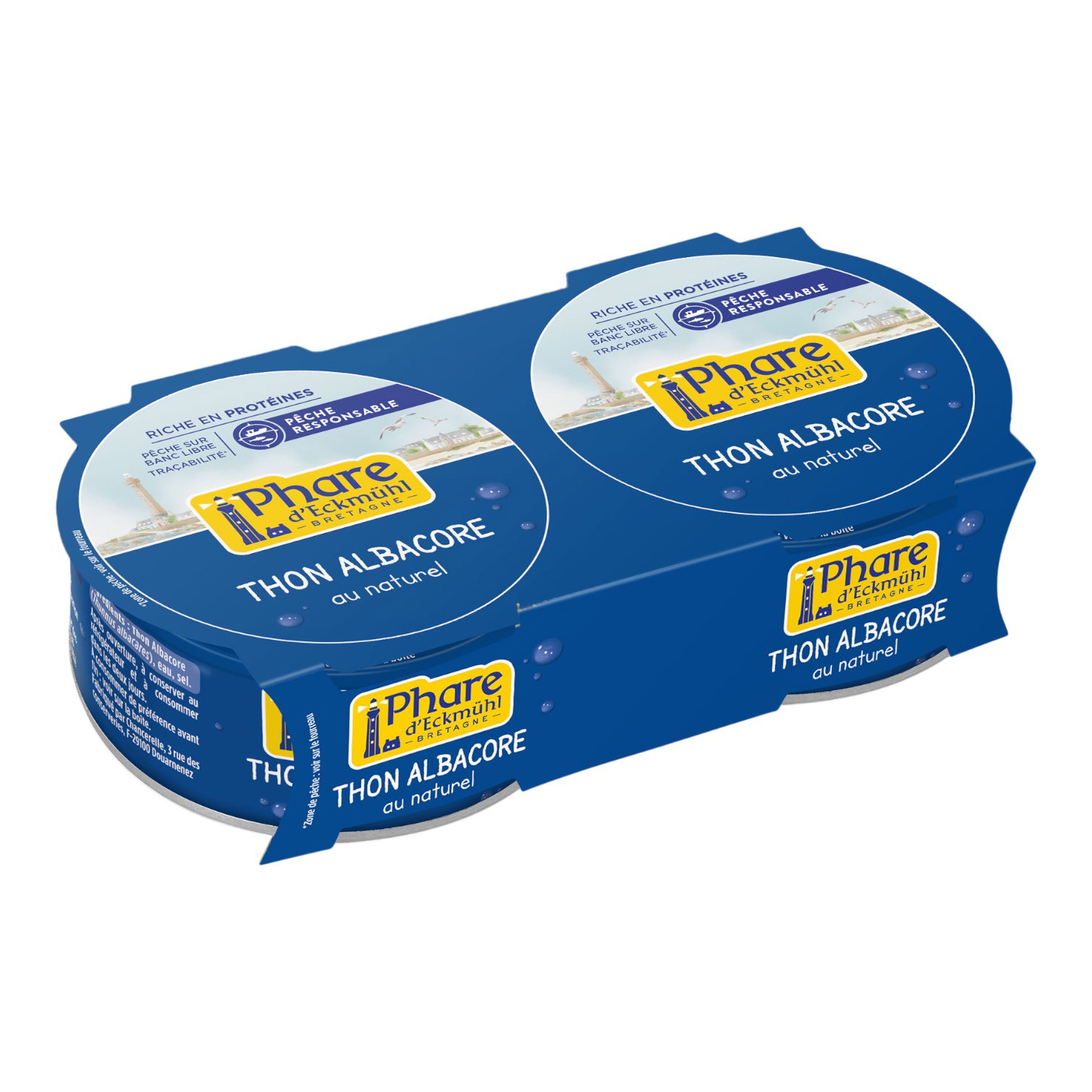 LOT THON ALBACORE NATUREL 2X56G
