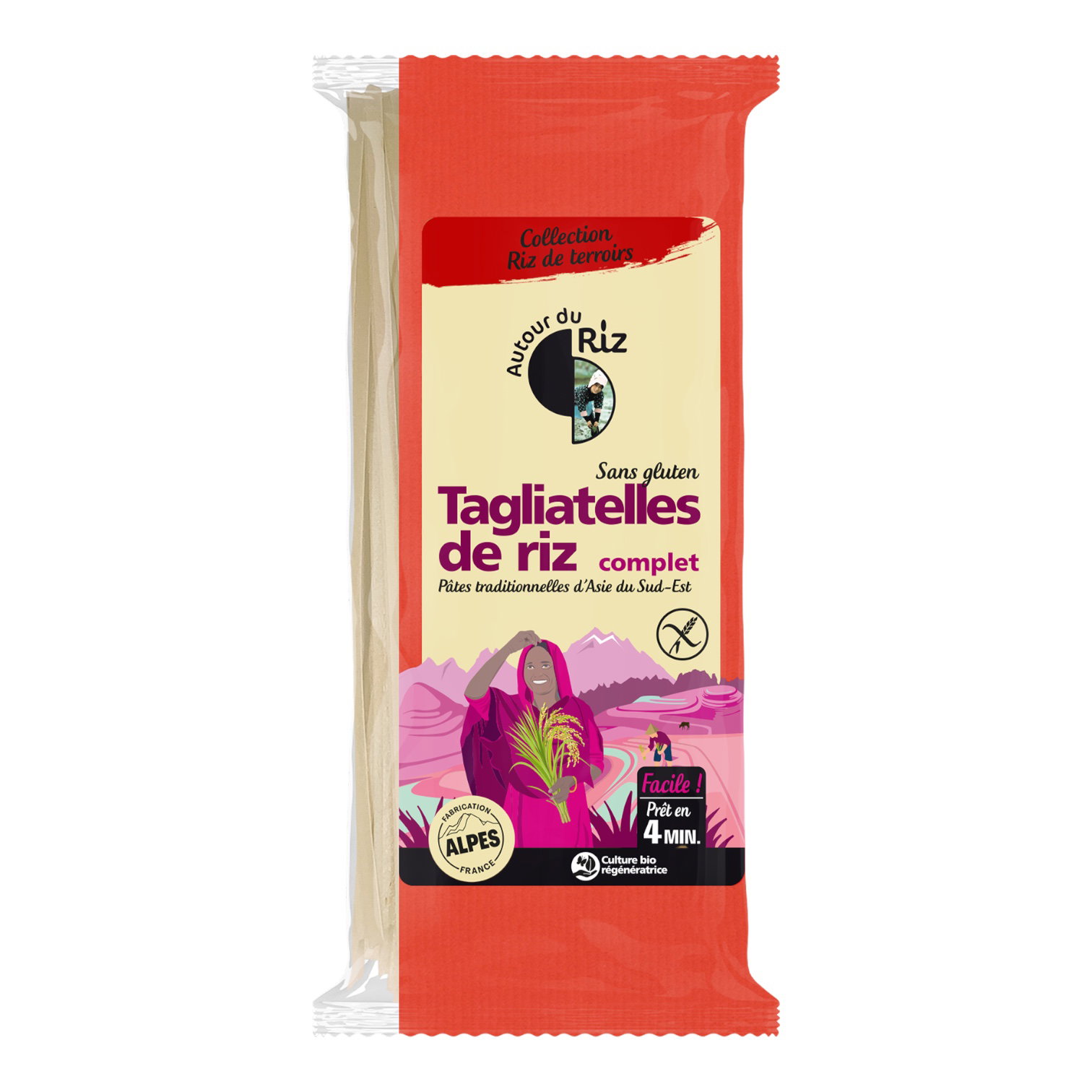 TAGLIATELLES THAIES RIZ COMPLET