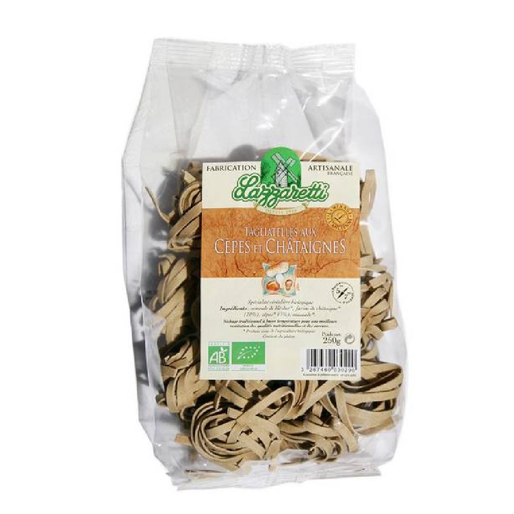 TAGLIATELLE CEPES ET CHATAIGNES 250G