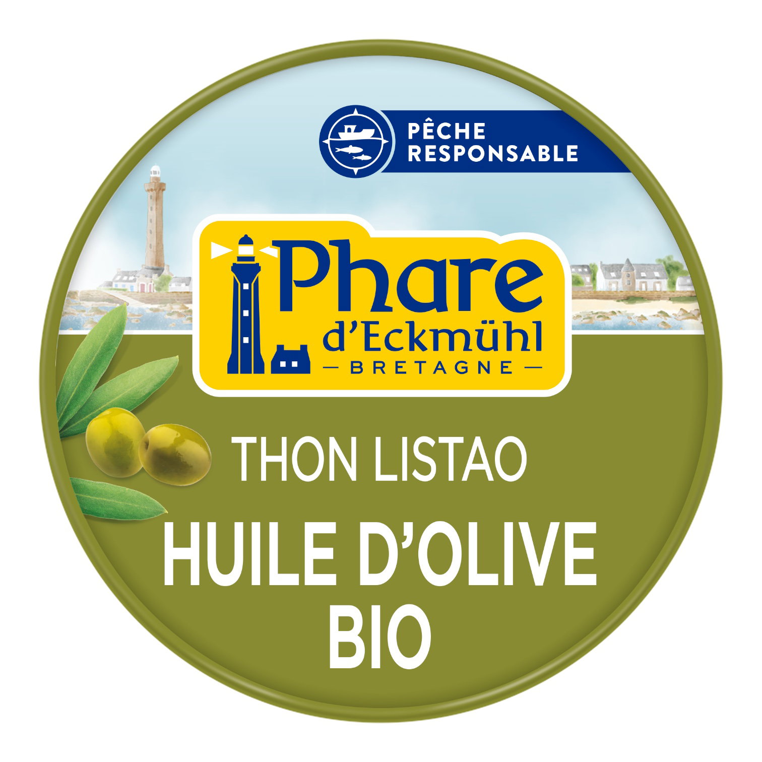 THON LISTAO HUILE OLIVE 160G