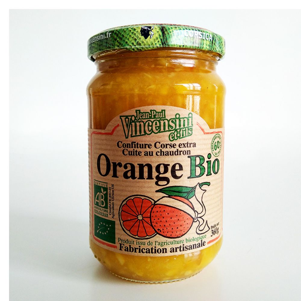 CONFITURE ORANGE CORSE 360G