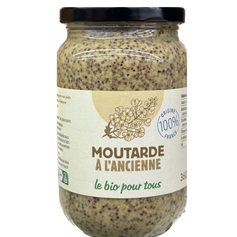 MOUTARDE ANCIENNE 360G