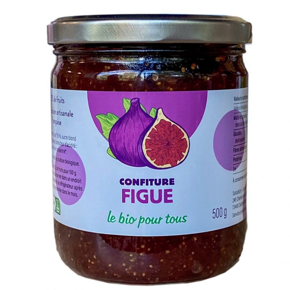CONFITURE FIGUE EXTRA 500G