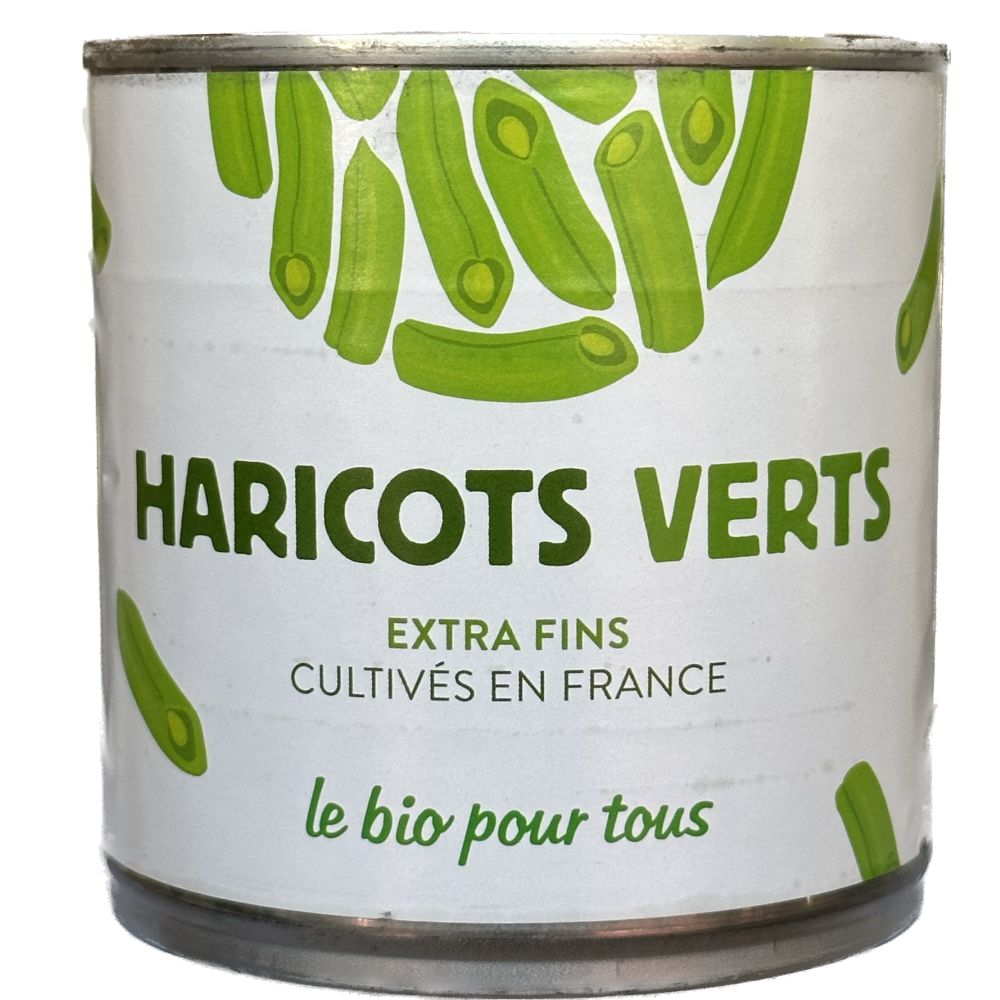 HARICOTS VERTS EXTRA FINS NATUREL 440G