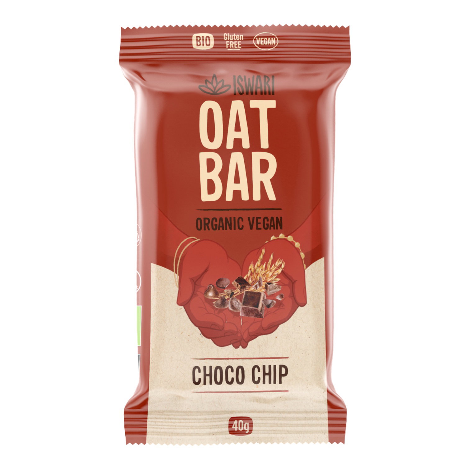 BARRE OAT BAR AVOINE PEPITE CHOCOLAT 40G