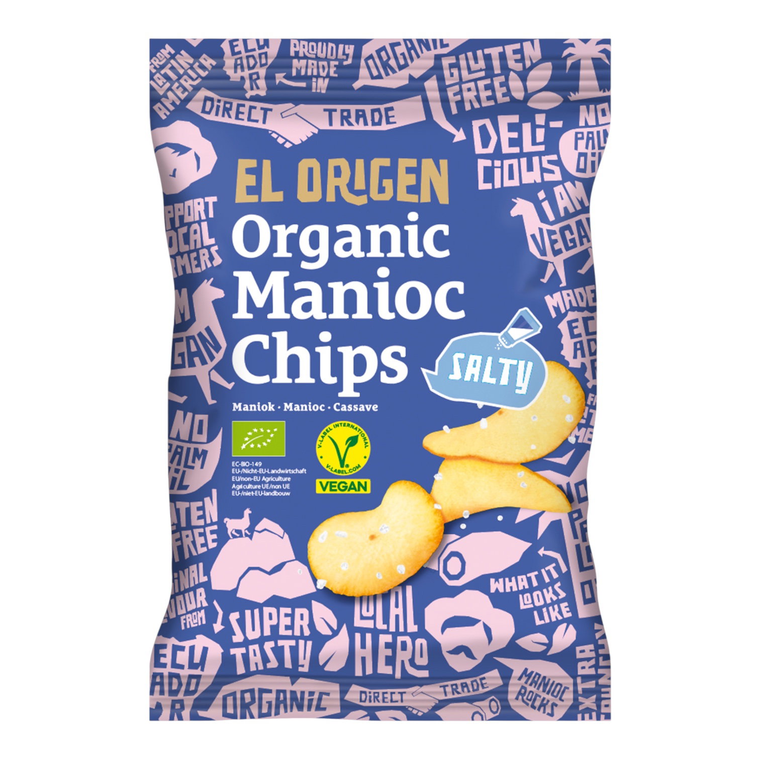 CHIPS MANIOC AU SEL 60G