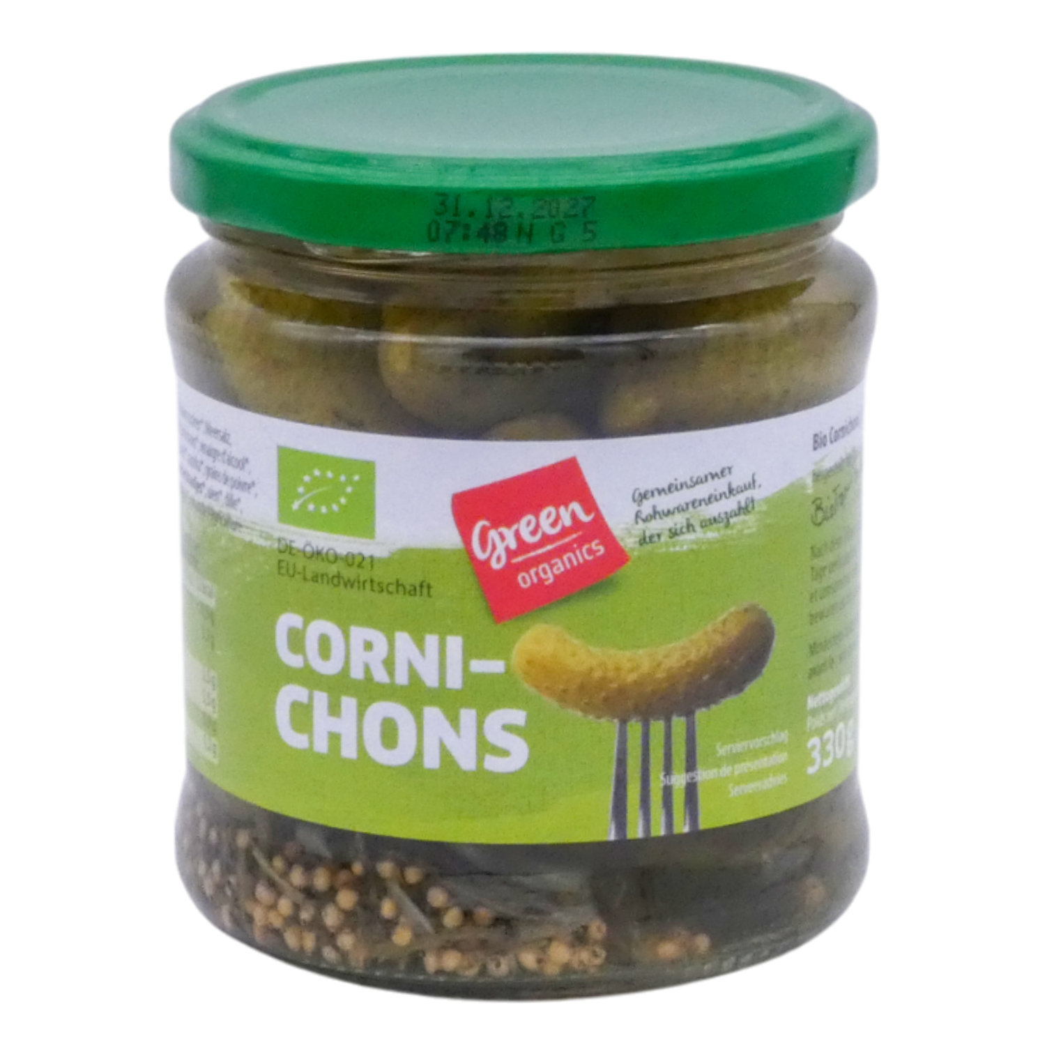 CORNICHONS AU VINAIGRE 330G