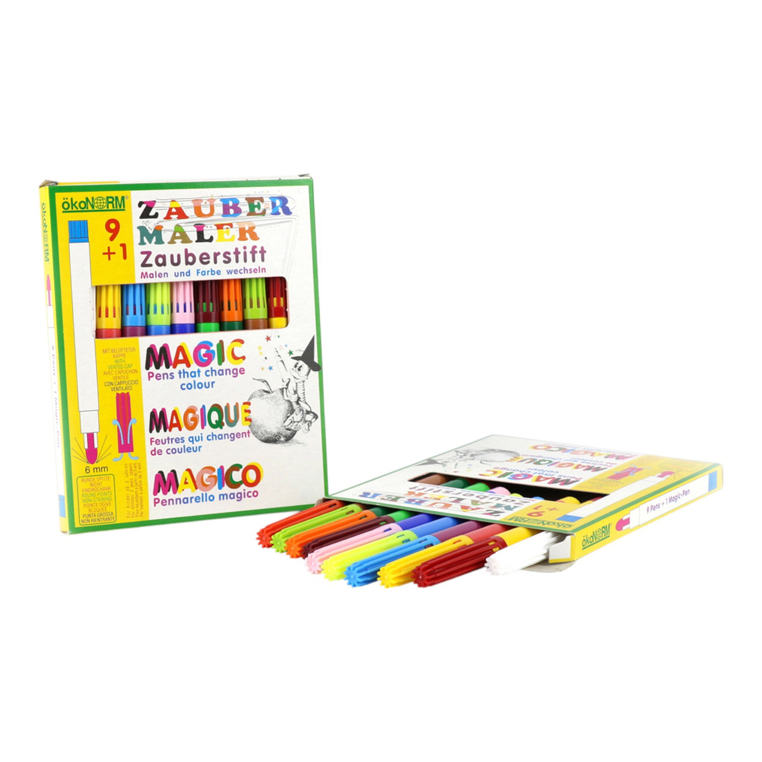CRAYONS MAGIQUES 10 COULEURS
