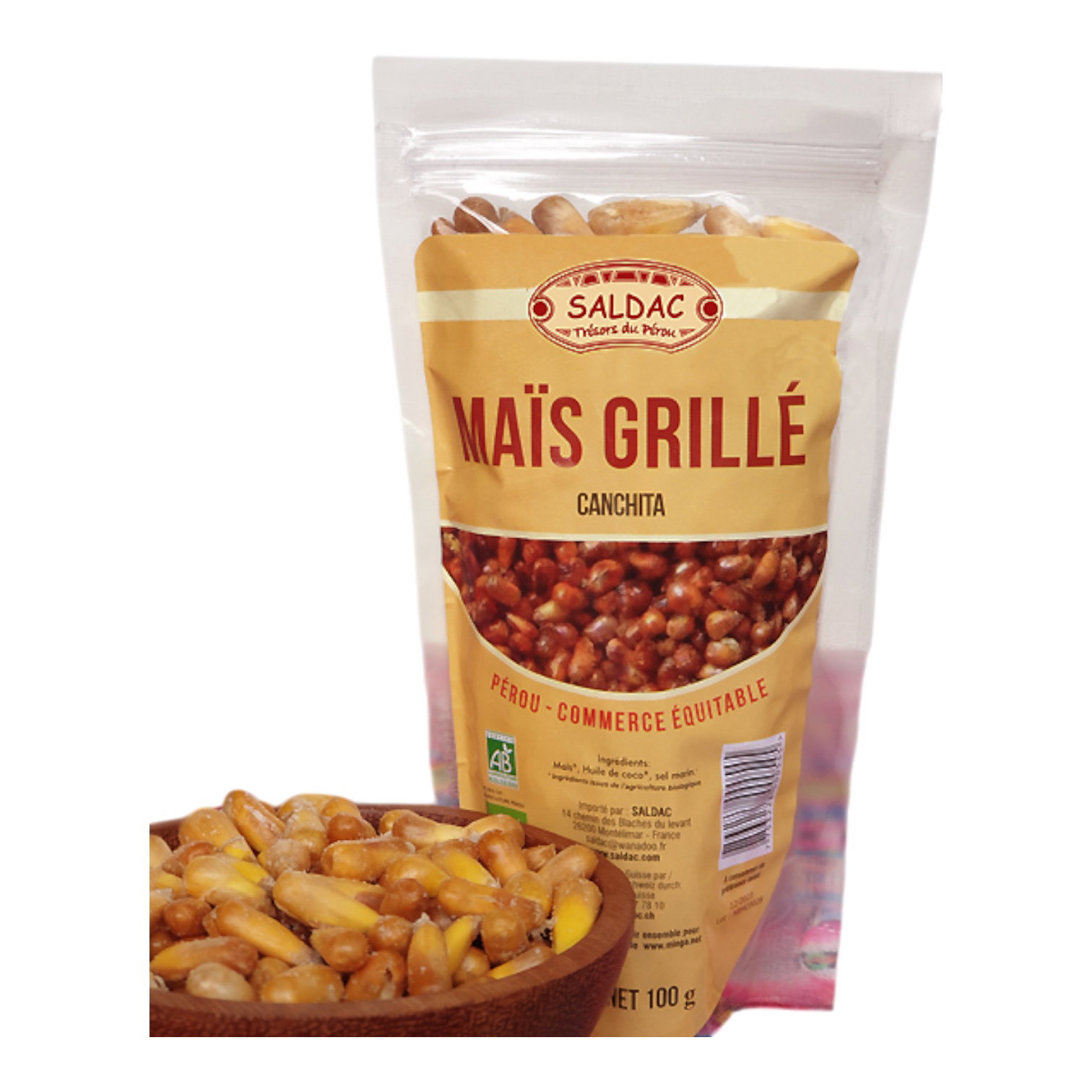 MAIS GRILLE SALE 100G