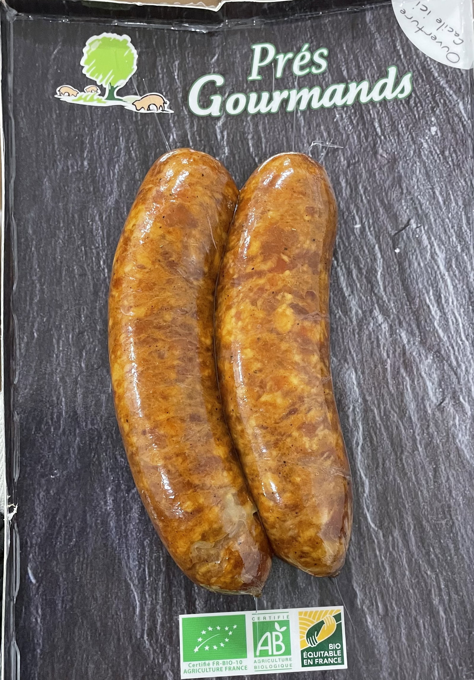 SAUCISSES FUMEES X2