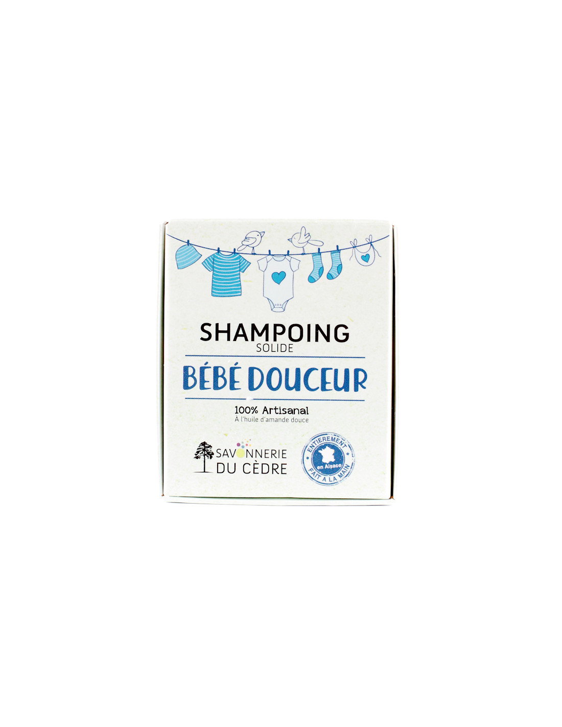 SHAMPOING SOLIDE BEBE DOUCEUR 100G