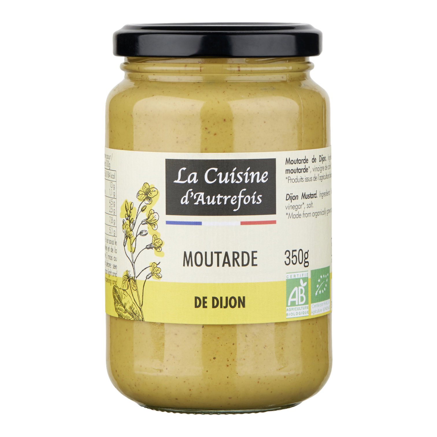 MOUTARDE DIJON 350g