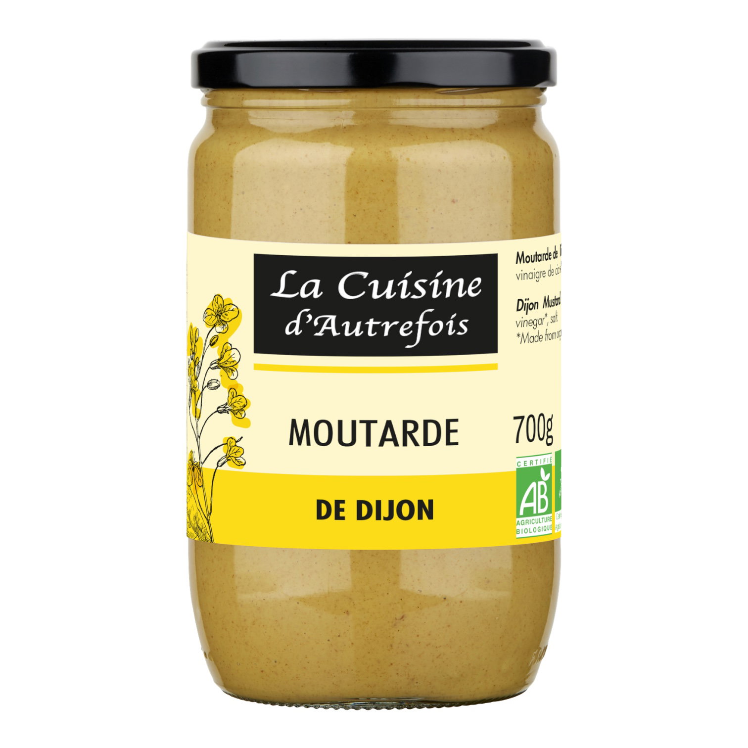 MOUTARDE DIJON 700g