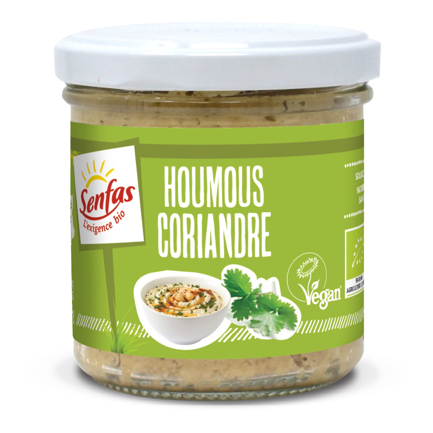 HOUMOUS CORIANDRE 135G