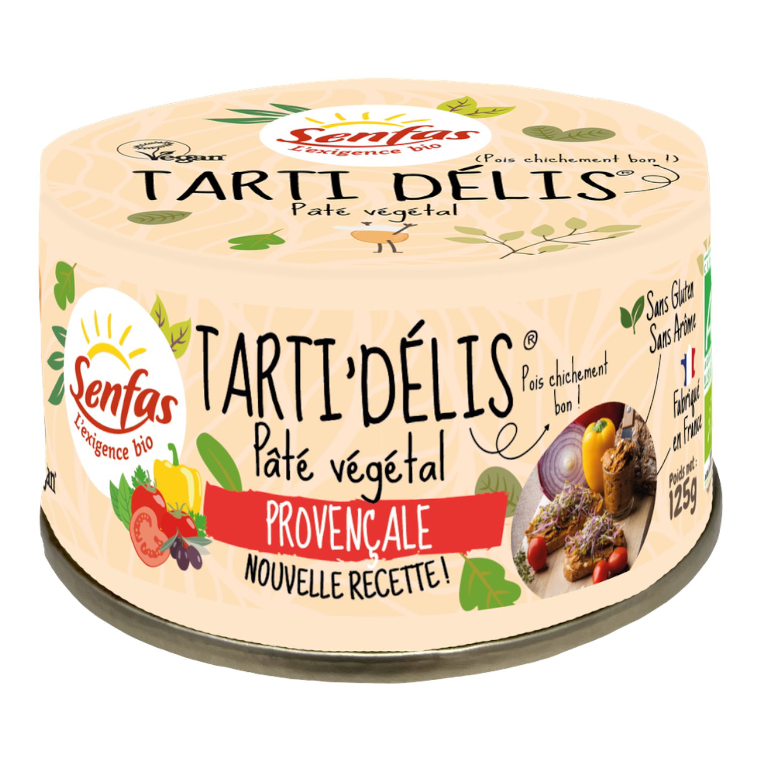 TARTI DELIS PROVENCAL 125G