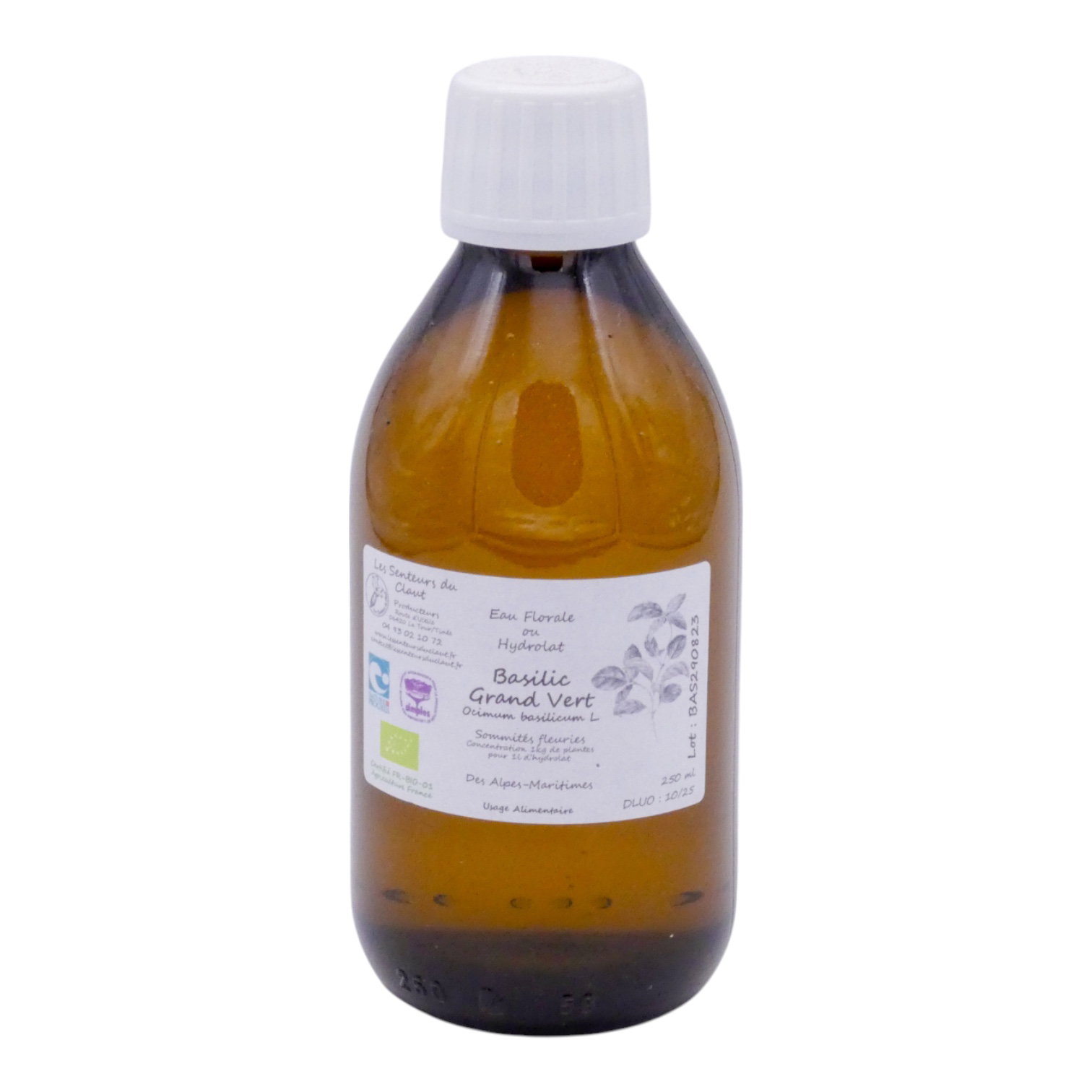 HYDROLAT BASILIC 250ML