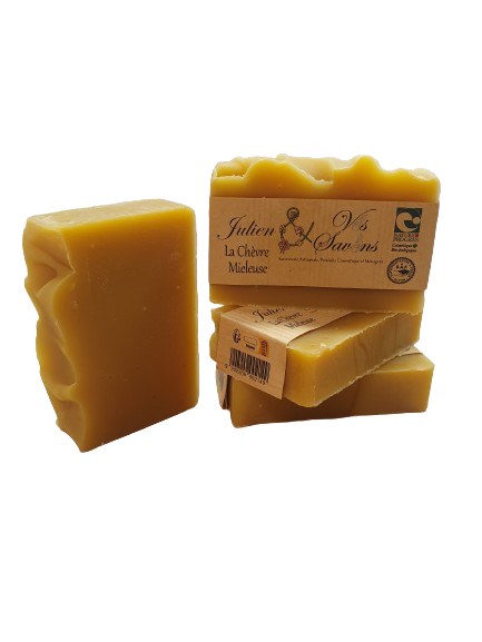 SAVON CHEVRE MIELEUSE 100G