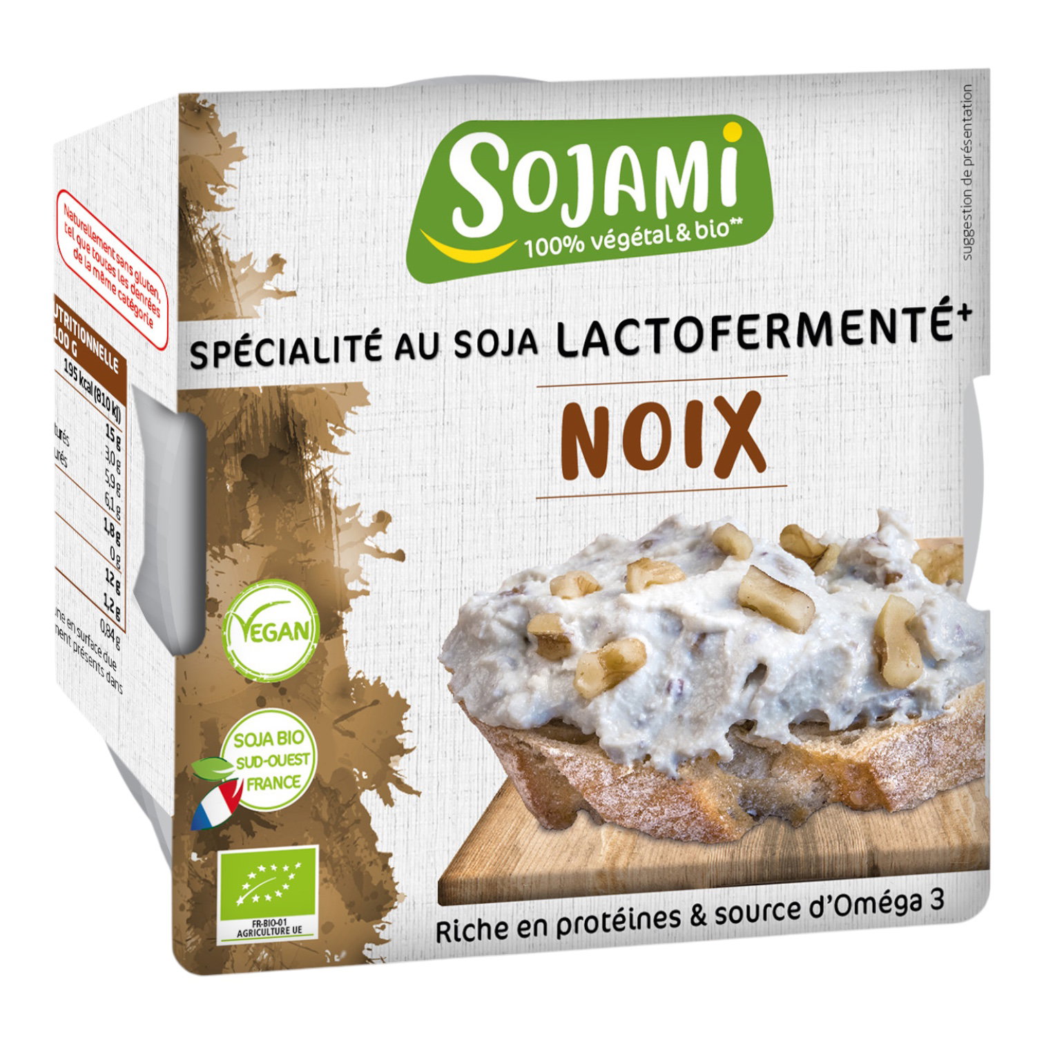 SPECIALITE LACTOFERMENTEE NOIX 125g