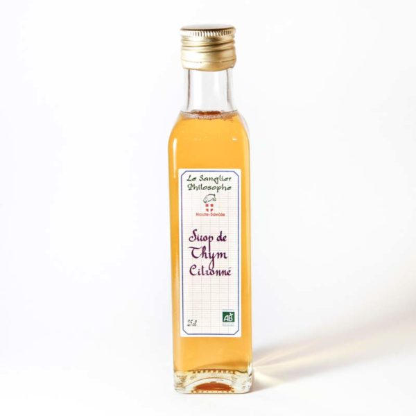 SIROP THYM CITRONNE 250ML