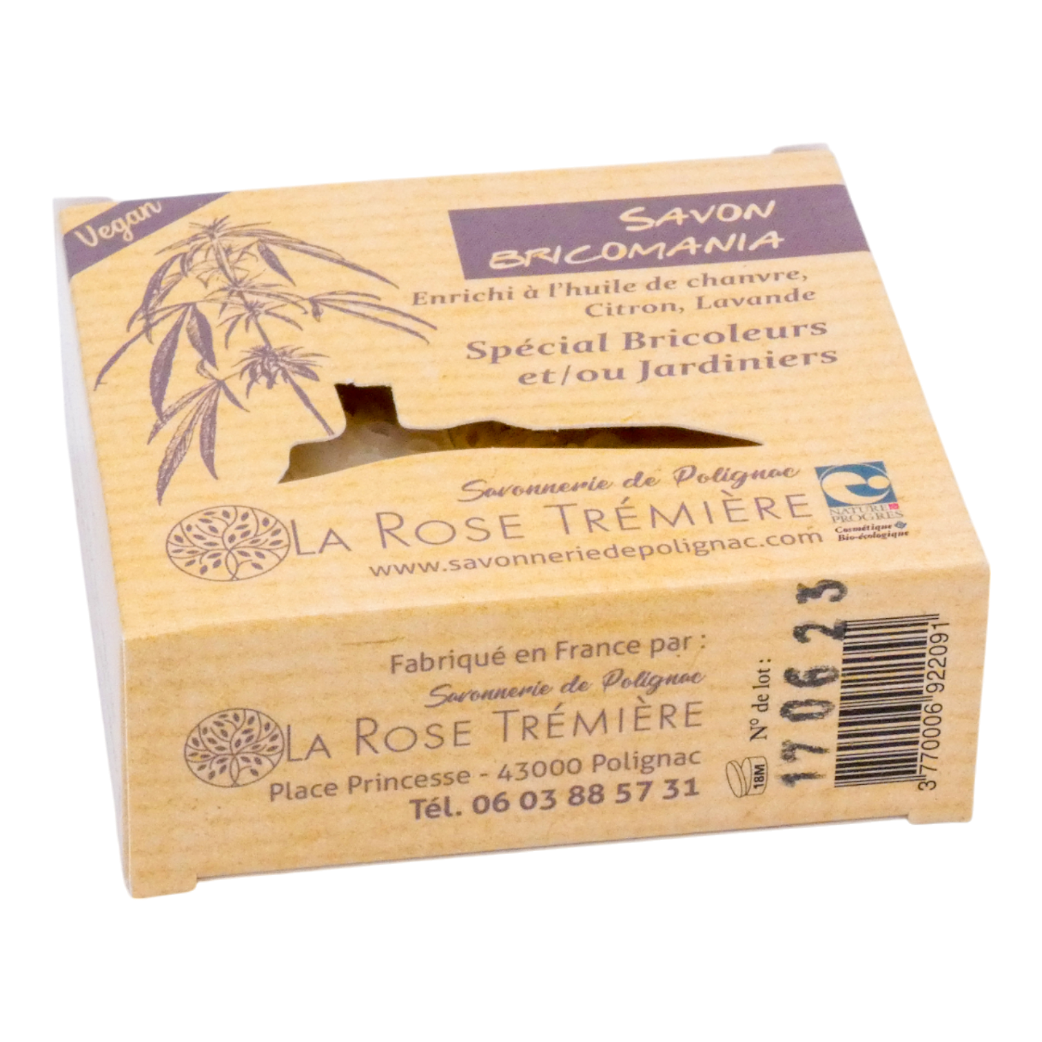 SAVON BRICOMANIA  100G