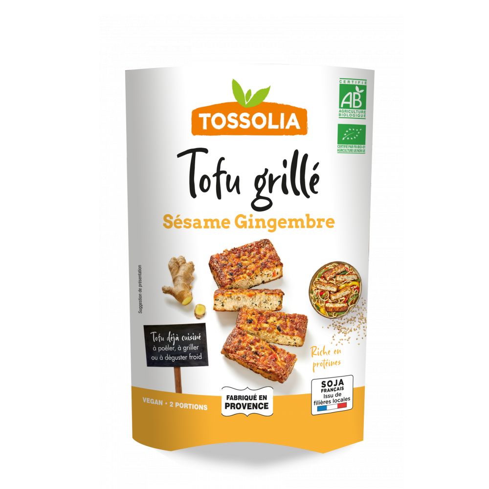 TOFU GRILLE SESAME GINGEMBRE 2X70G