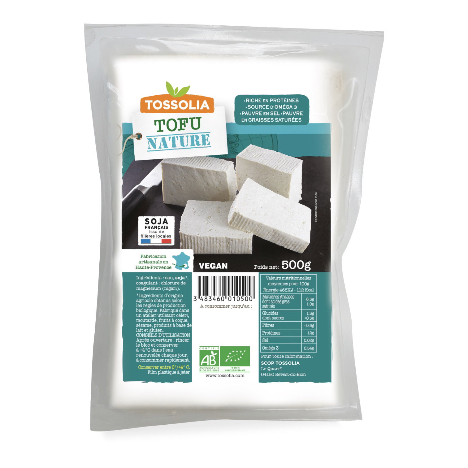 TOFU NATURE 500g