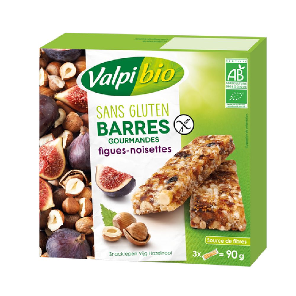 BARRES FIGUES NOISETTES 90G