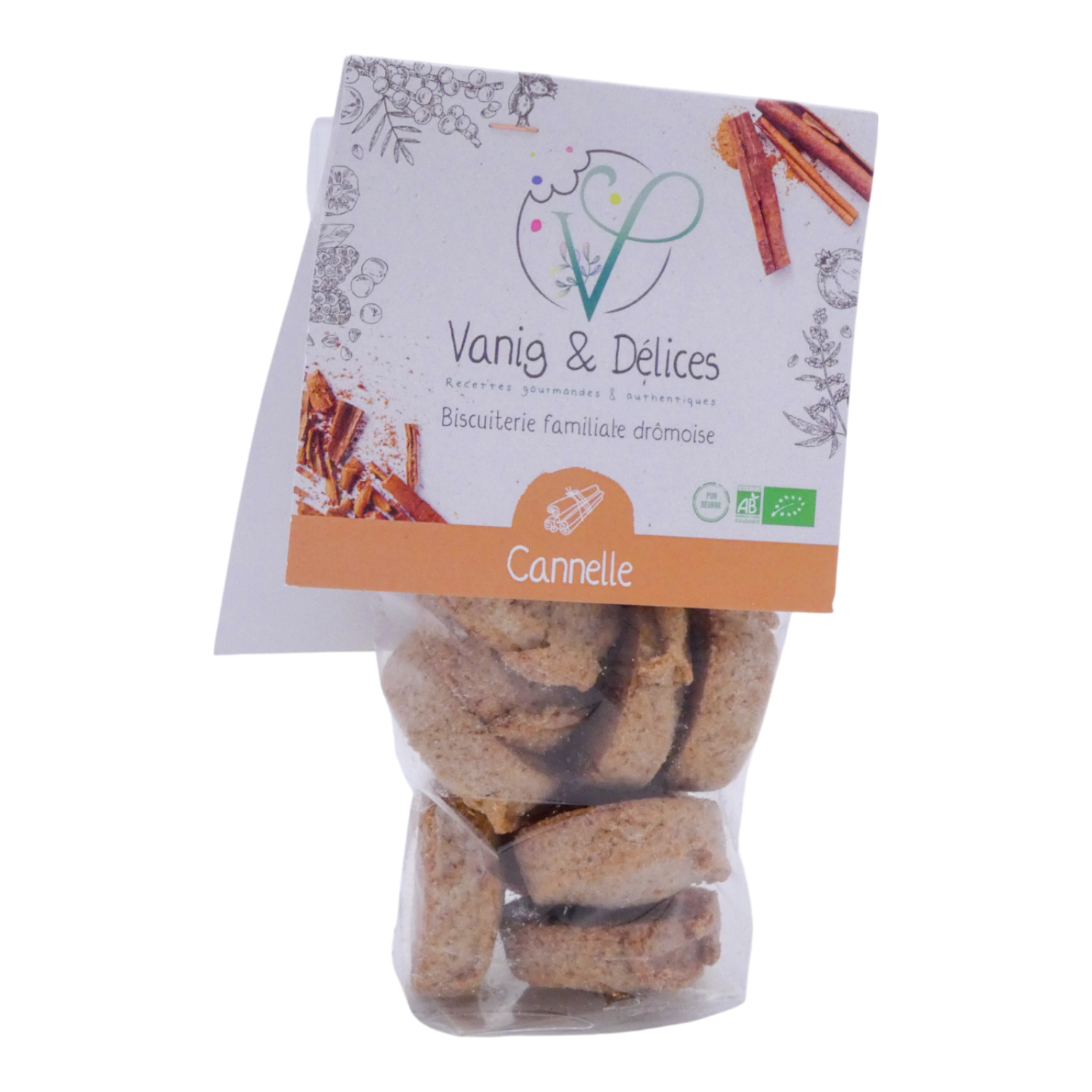 SABLES CANNELLE 125G