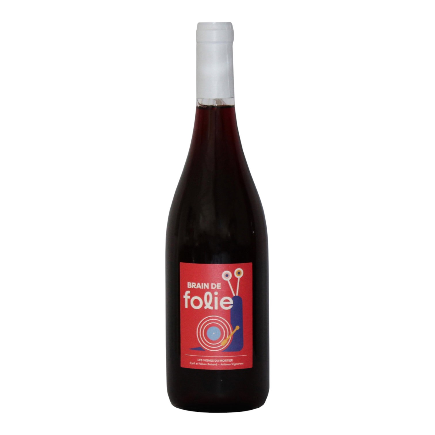 VIN ROUGE VDF         BRAIN DE FOLIE 75CL