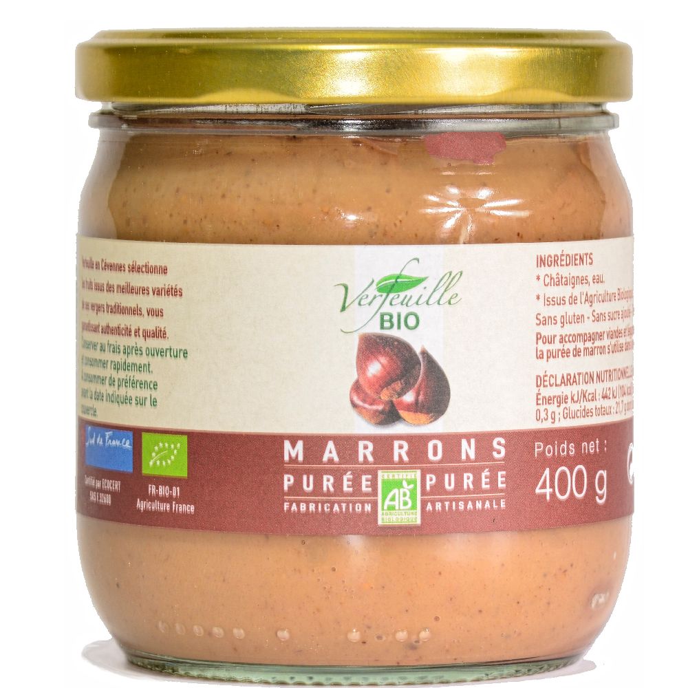 PUREE MARRONS 400G
