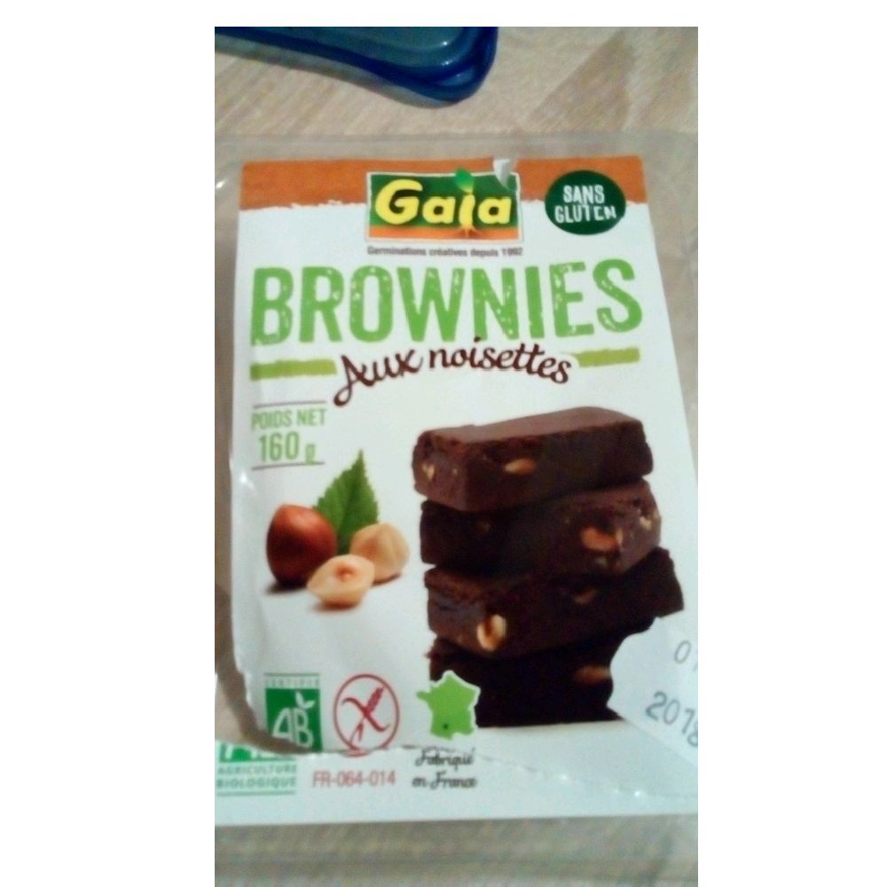 BROWNIE NOISETTES 160G
