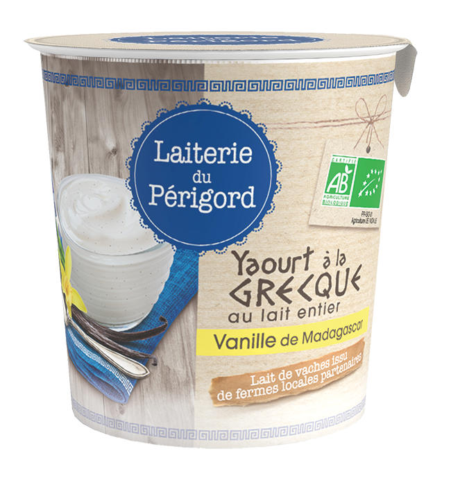 YAOURT A LA GRECQUE VANILLE 375G