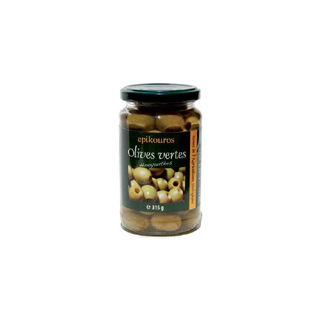 OLIVES VERTES DENOYAUTEES 170G