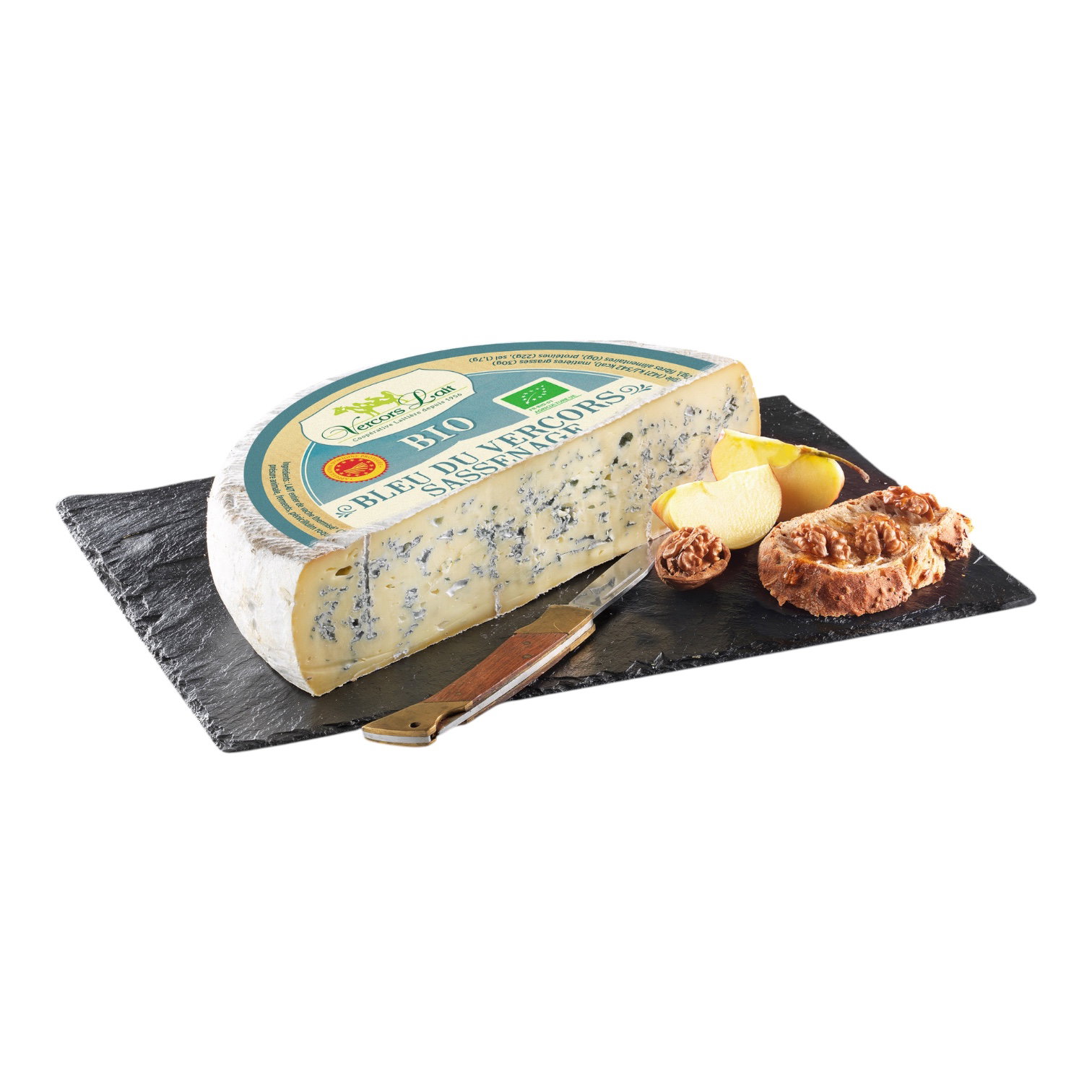 BLEU DU VERCORS AOP coupe