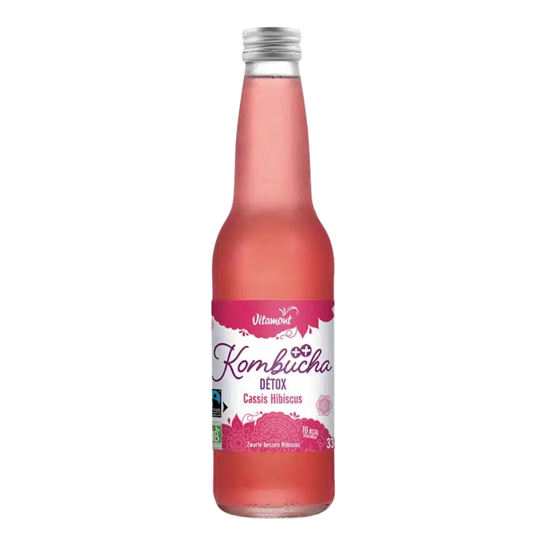 KOMBUCHA DETOX CASSIS HIBISCUS 33CL