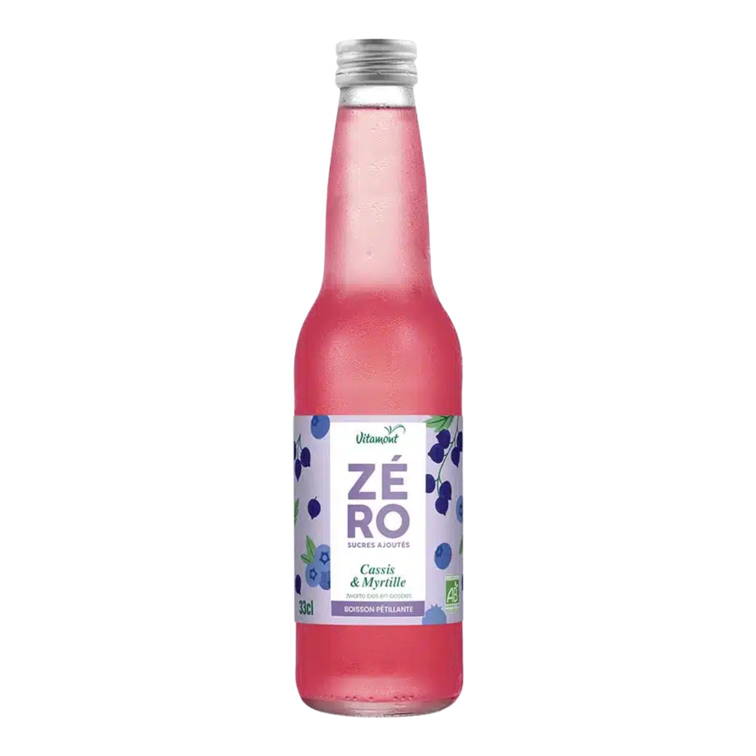 ZERO SUCRE CASSIS MYRTILLE 33CL