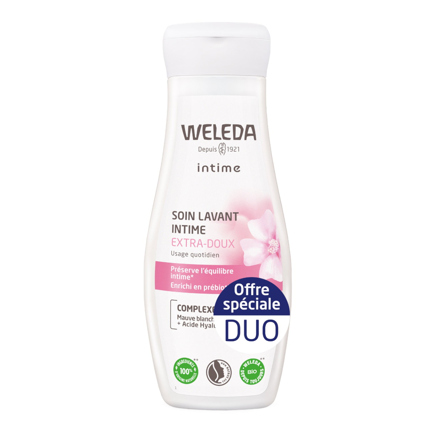 LOT SOIN LAVANT INTIME EXTRA DOUX 2X200ML
